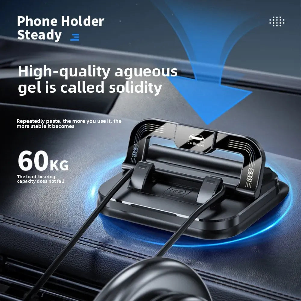 360 ° Rotation Car Phone Mount with Strong Suction Cup