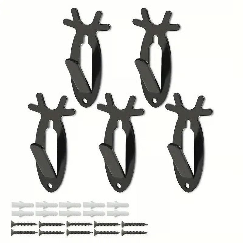 5Pcs Heavy-Duty Skull Mount Hanger