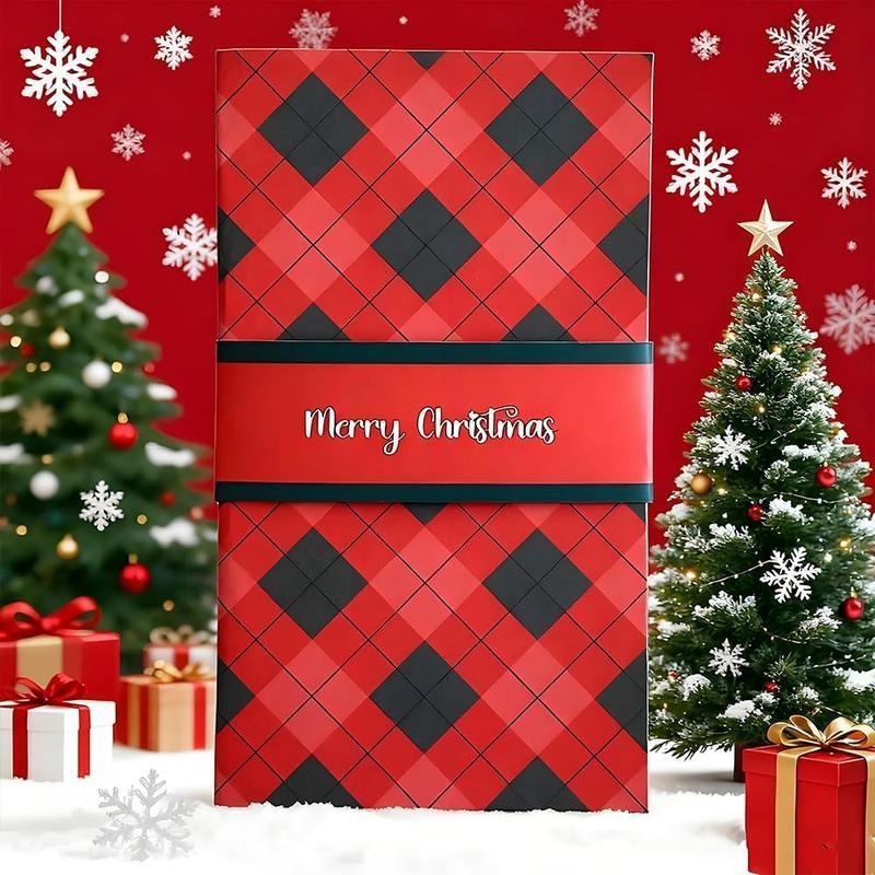 Handmade Waterfall Christmas Gift Card Bookle