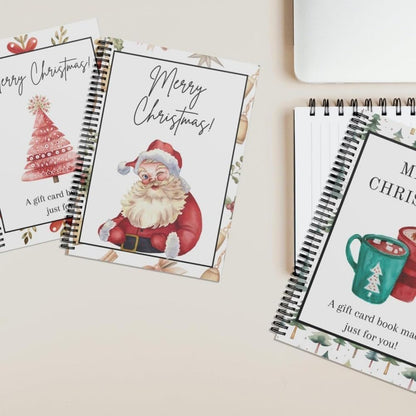 Christmas DIY Gift Card Book