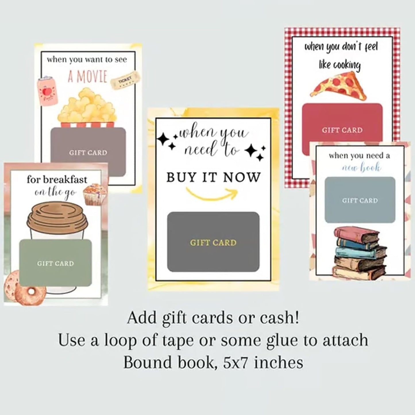 Christmas DIY Gift Card Book