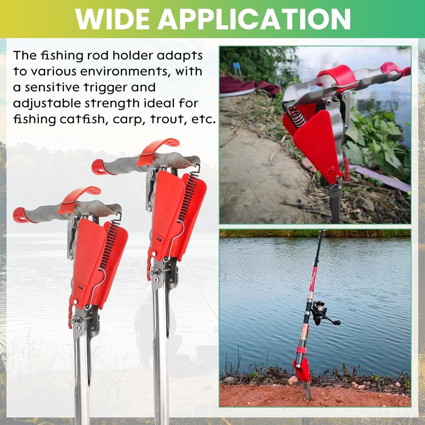Automatic Fishing Rod Holder