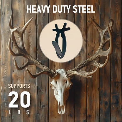 5Pcs Heavy-Duty Skull Mount Hanger