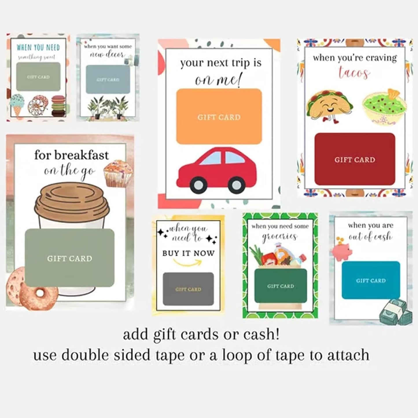 Christmas DIY Gift Card Book