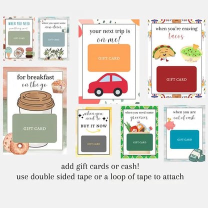 Christmas DIY Gift Card Book