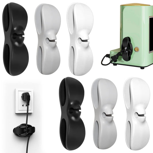 Drill-Free Cable Organizer for Home Appliances