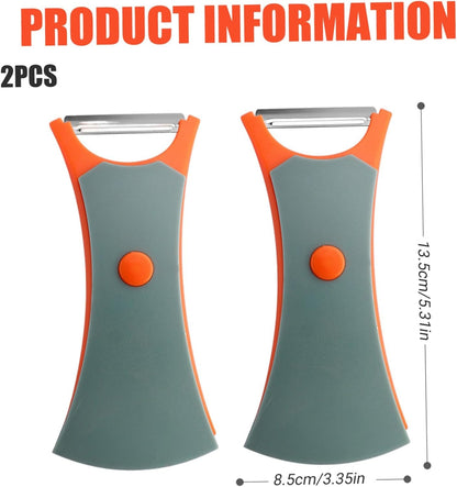 2-in-1 Stainless Steel Peeler and Grater