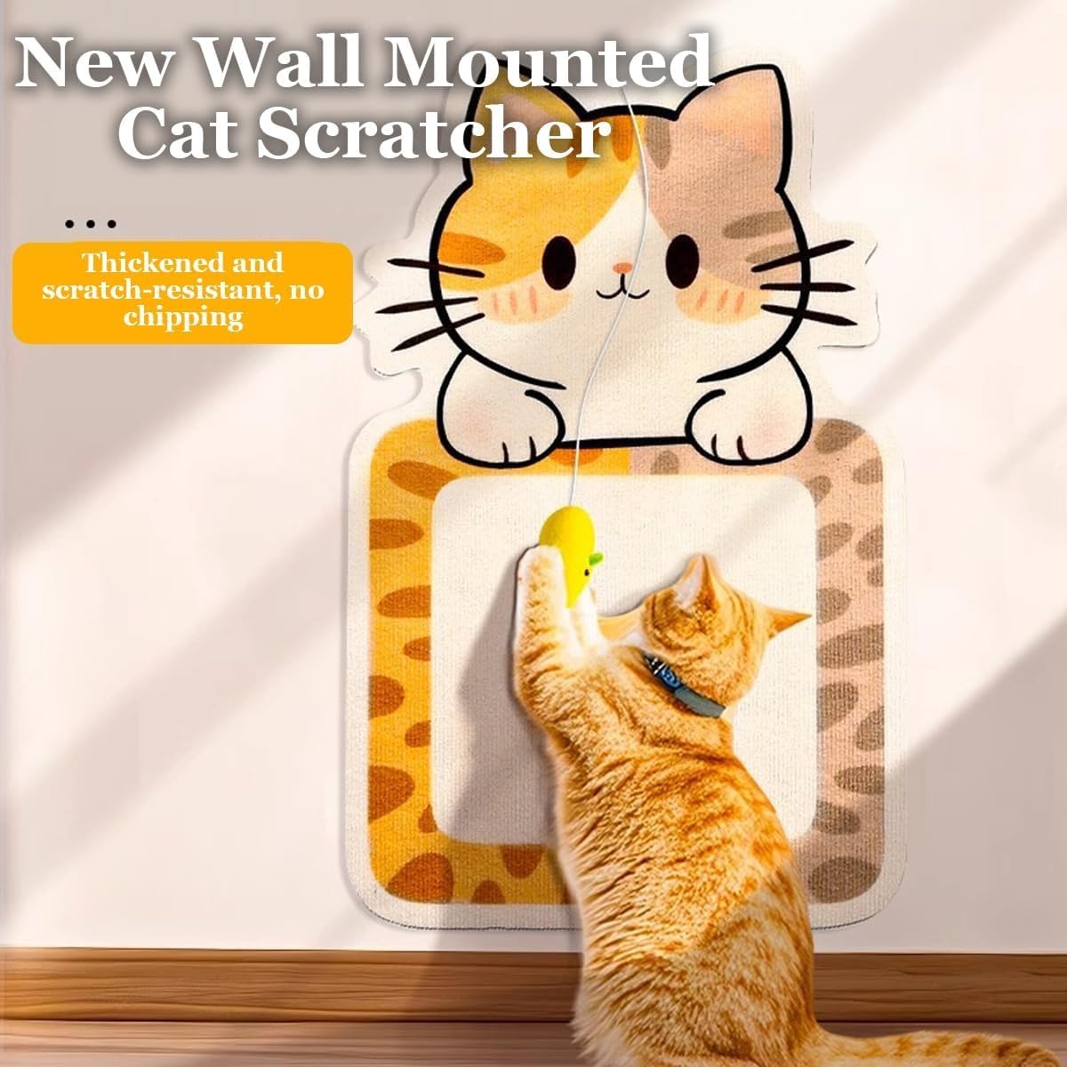 A Wear-resistant and Scratch-resistant Cat Scratching Board