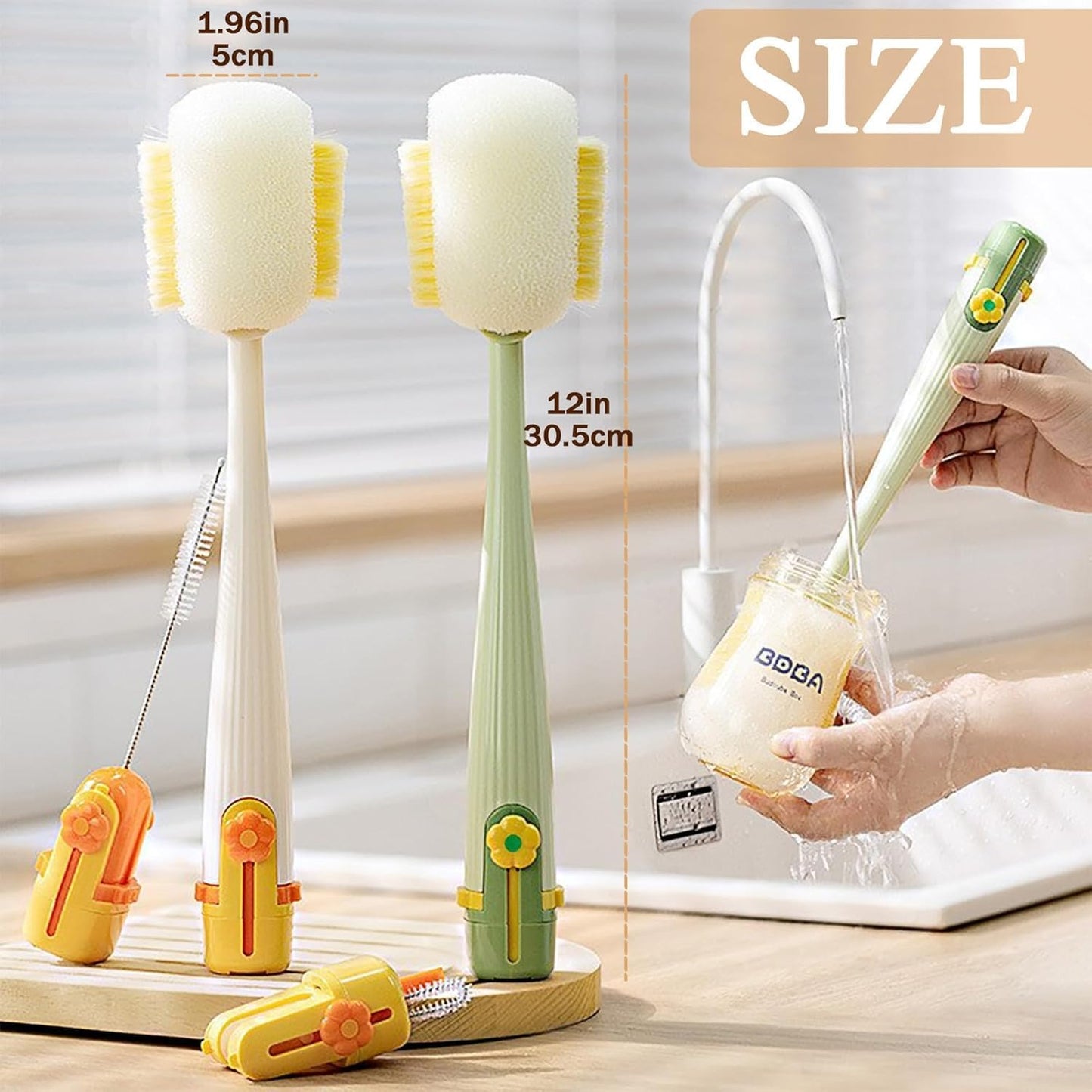 Five-in-one Cup Brush