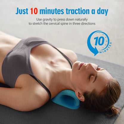 C-Shaped Pillow Cervical Massager