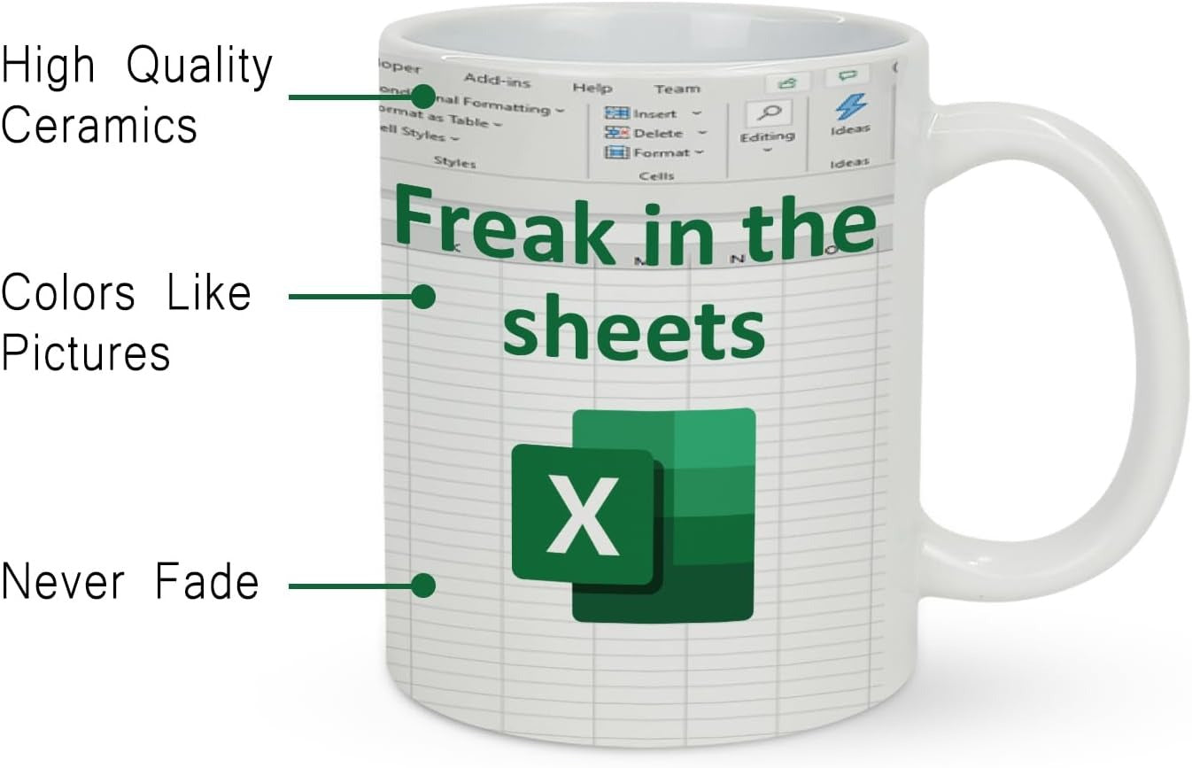 Funny Excel Coffee Mug