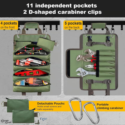 Roll Up Tool Bag-Gifts For Men Dad Husbands Him