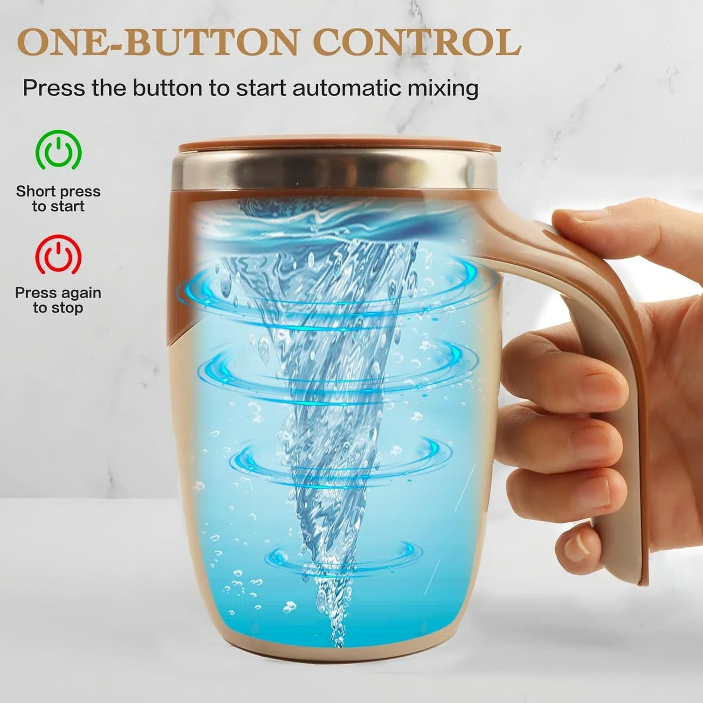 Automatic Stirring Coffee Mug