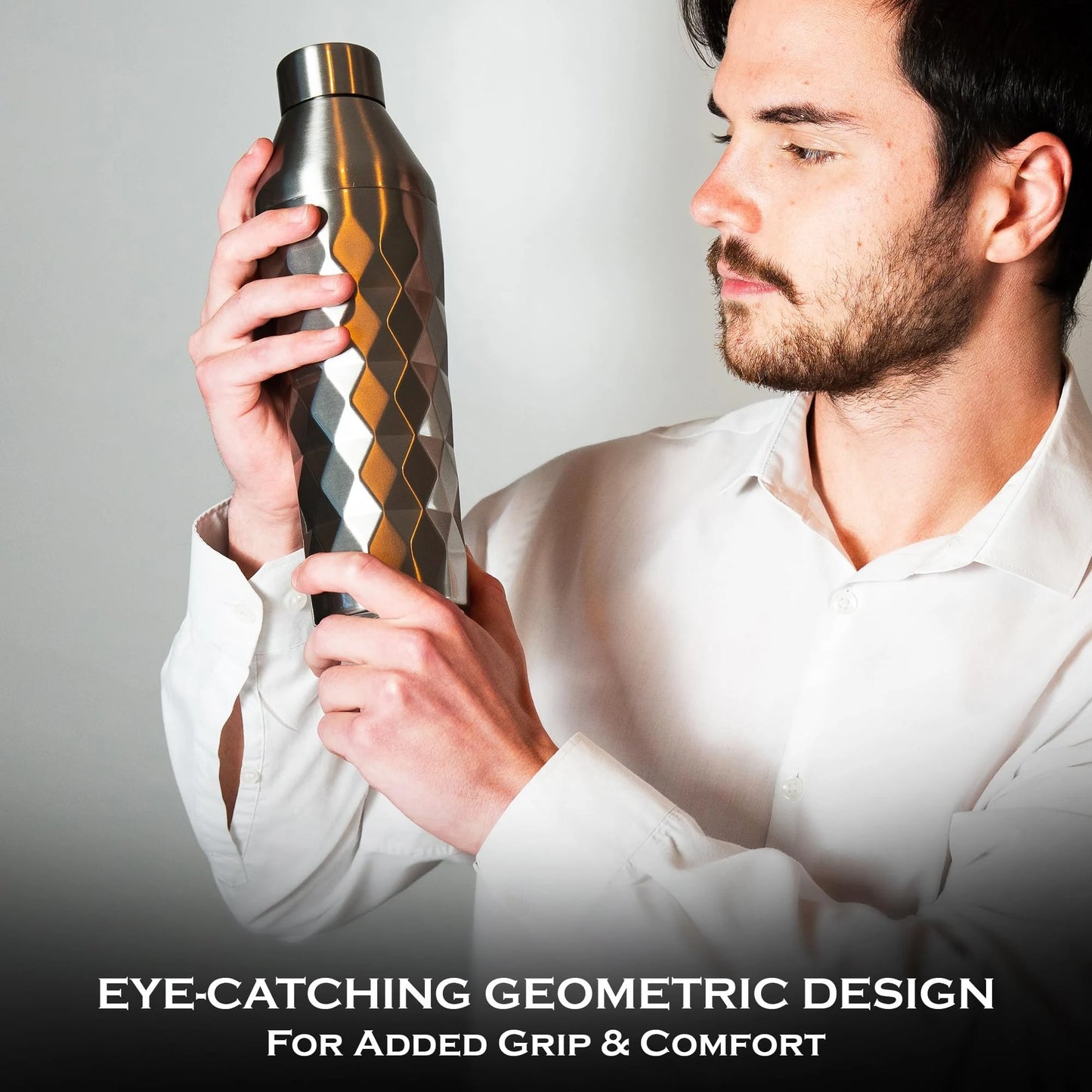 Double-Wall Vacuum Insulated Cocktail Shaker