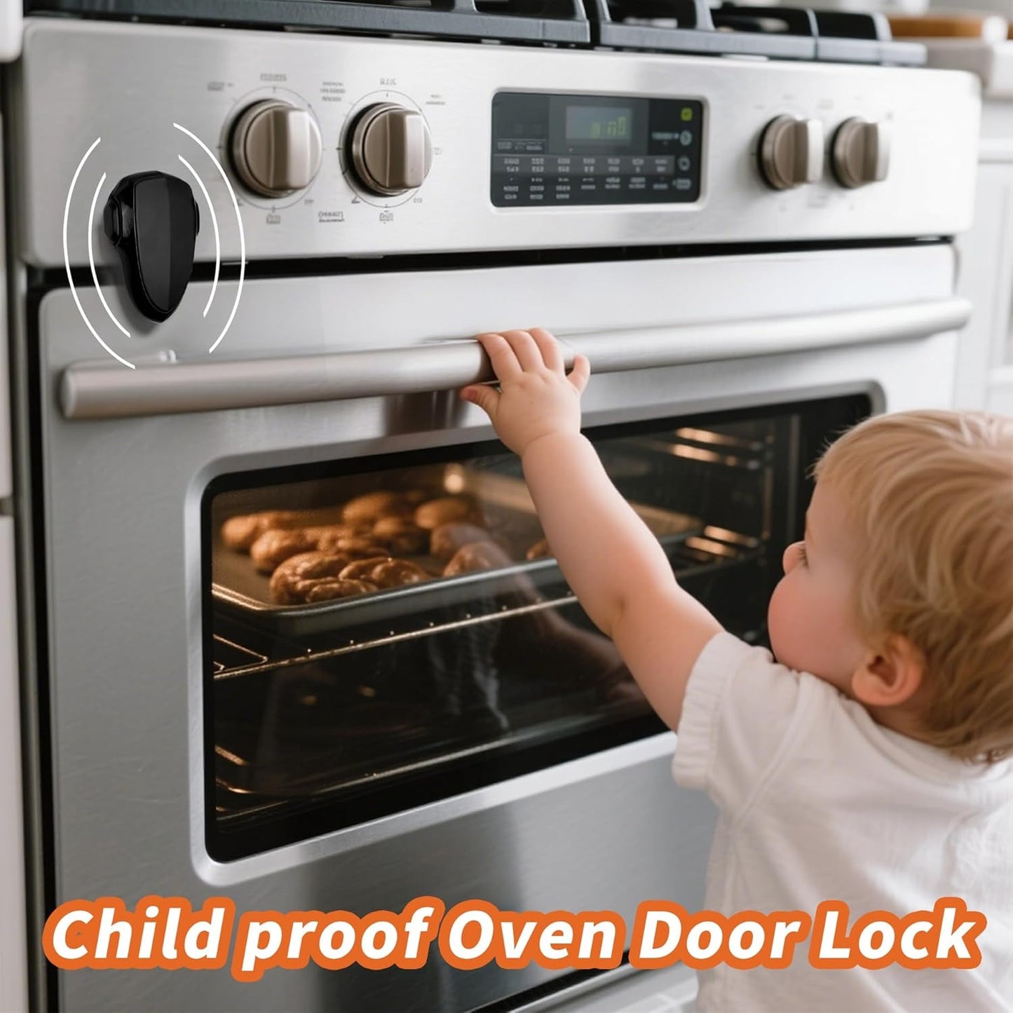 Oven Lock to Prevent Baby From Scalding